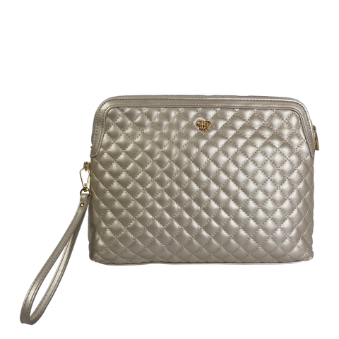 Carryall Pouch - Pearl Quilted