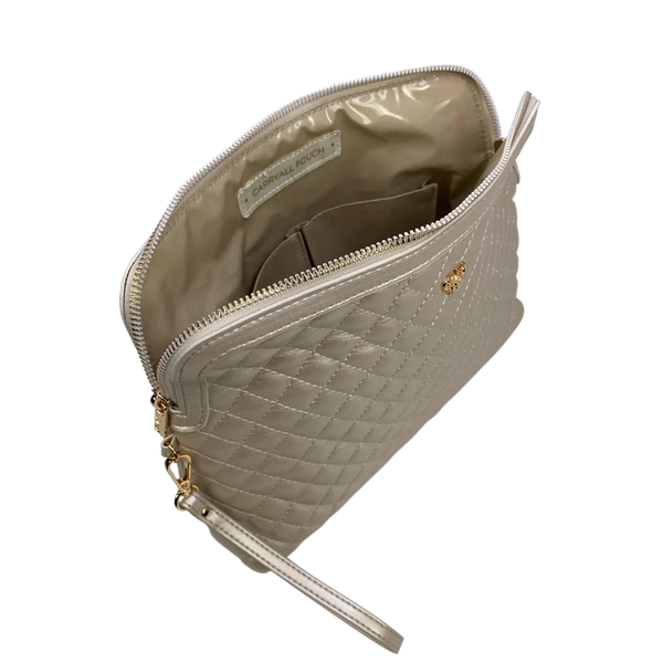 Carryall Pouch - Pearl Quilted