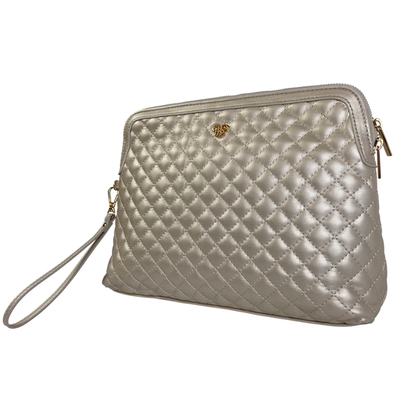 Carryall Pouch - Pearl Quilted