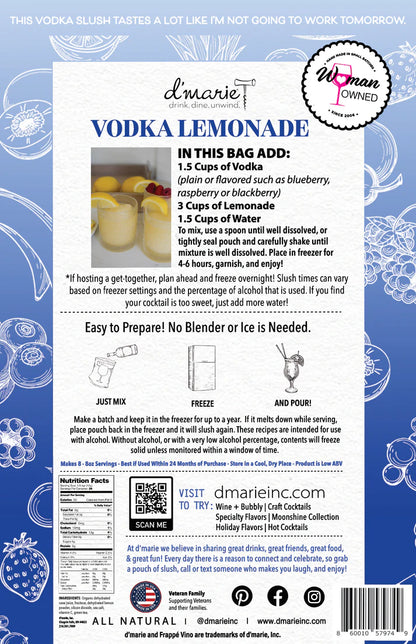 Vodka Lemonade Slush Mix
