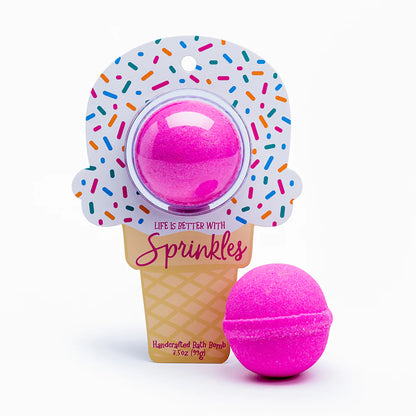 Ice Cream Cone Bath Bomb