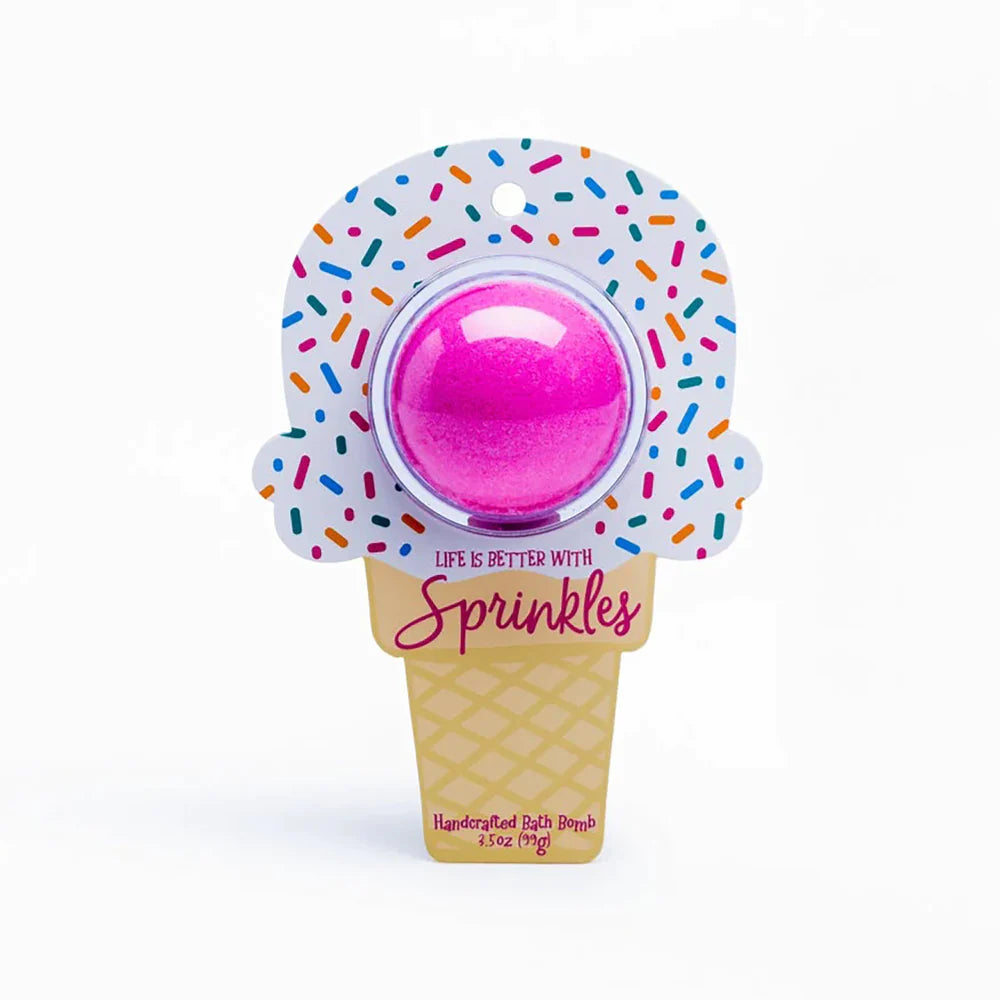 Ice Cream Cone Bath Bomb