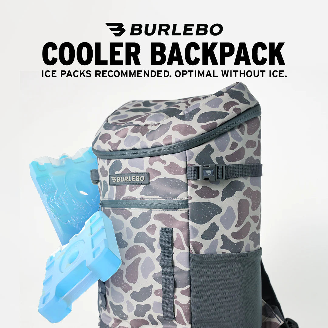 Classic Deer Camo Burlebo Cooler Backpack