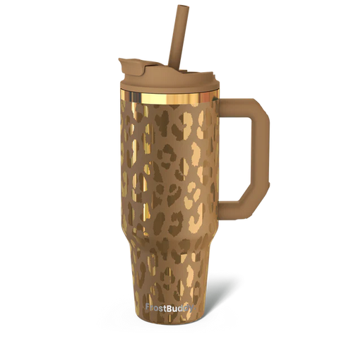 Thicc Buddy 40 oz. | Copper Leopard