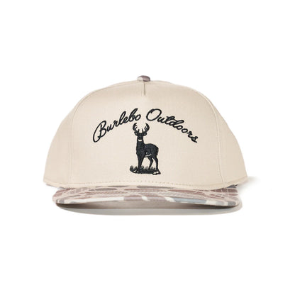 Deer Camo Bill Burlebo Outdoors Buck Cap
