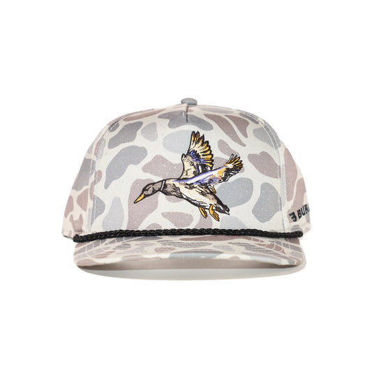 Classic Deer Camo Diving Mallard Cap