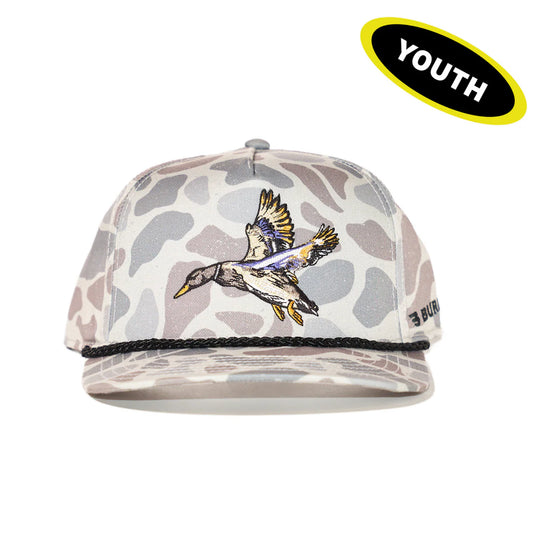 Youth Classic Deer Camo Diving Mallard Cap