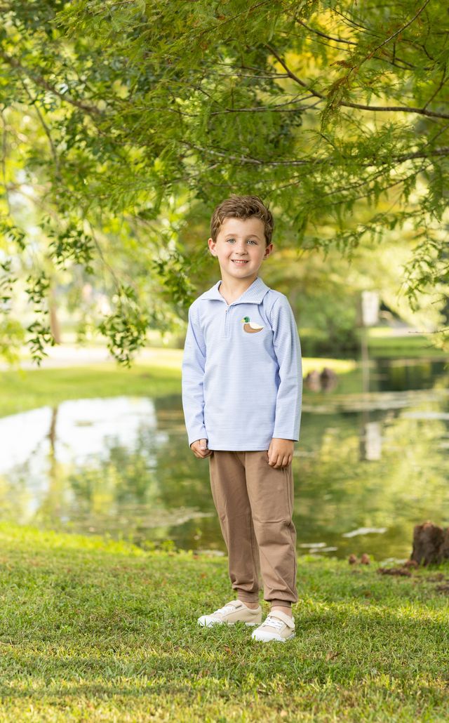 Trotter Street Mallard 1/4 Zip Pullover