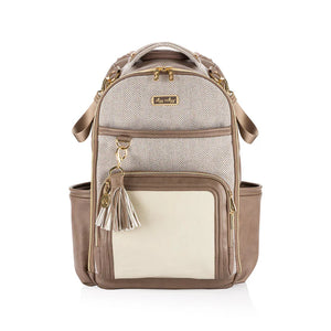 Boss Plus™ Large Diaper Bag Backpack - Vanilla Latte