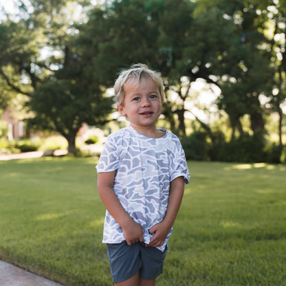 Toddler/Youth White Camo Go To Tee