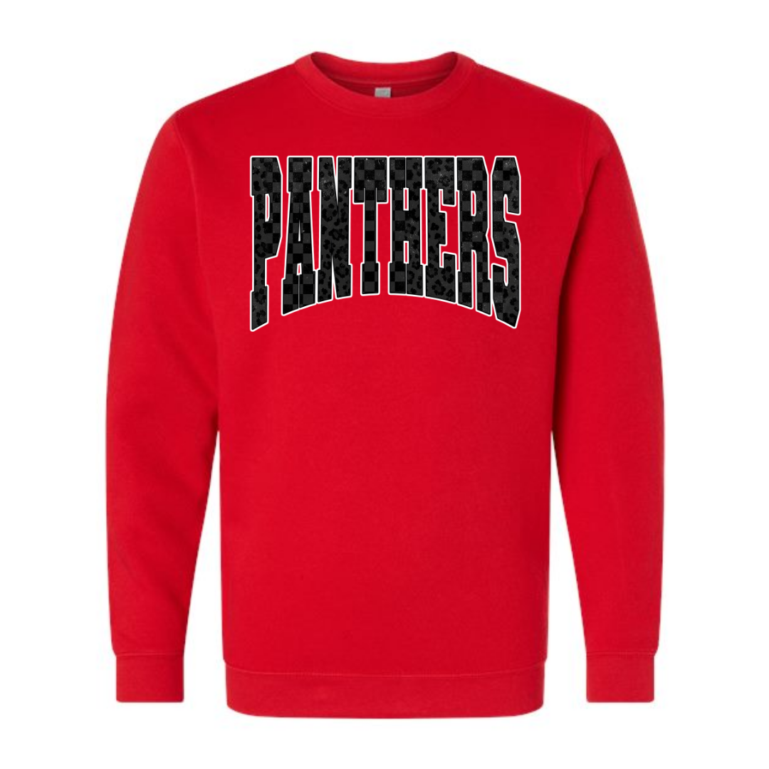 Petal Panthers Design #11 - Red Sweatshirt