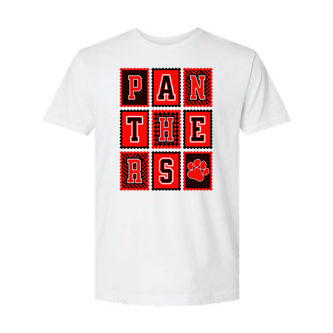Petal Panthers Design #7 - White