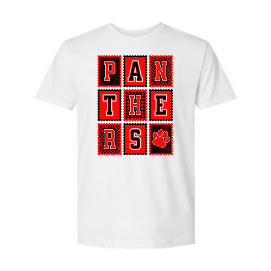 Petal Panthers Design #7 - White