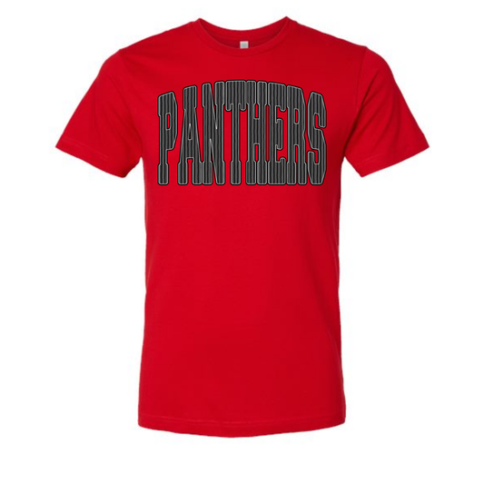 Petal Panthers Design #9 - Red