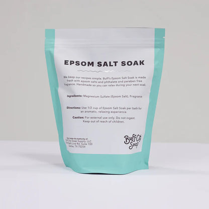Buff City Soap Epsom Salt Soak - Magnolia