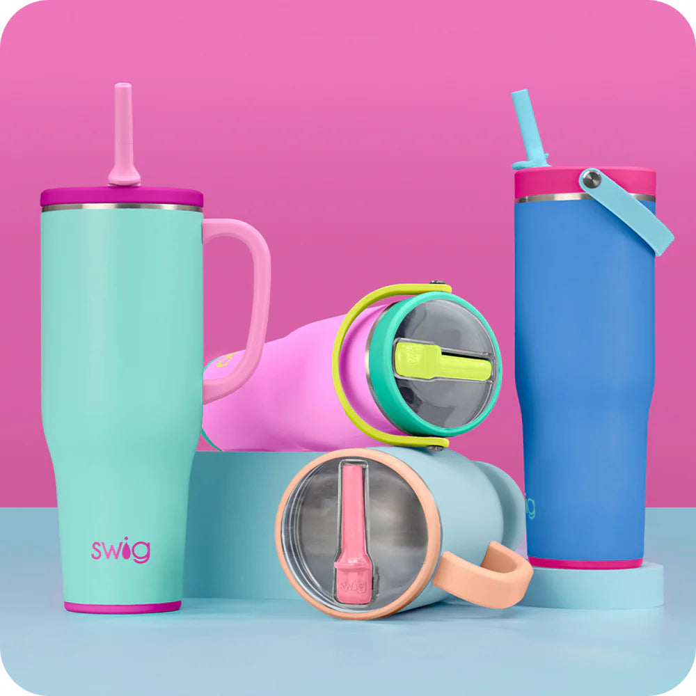 Swig Arctic Splash 40 oz. Mega Mug