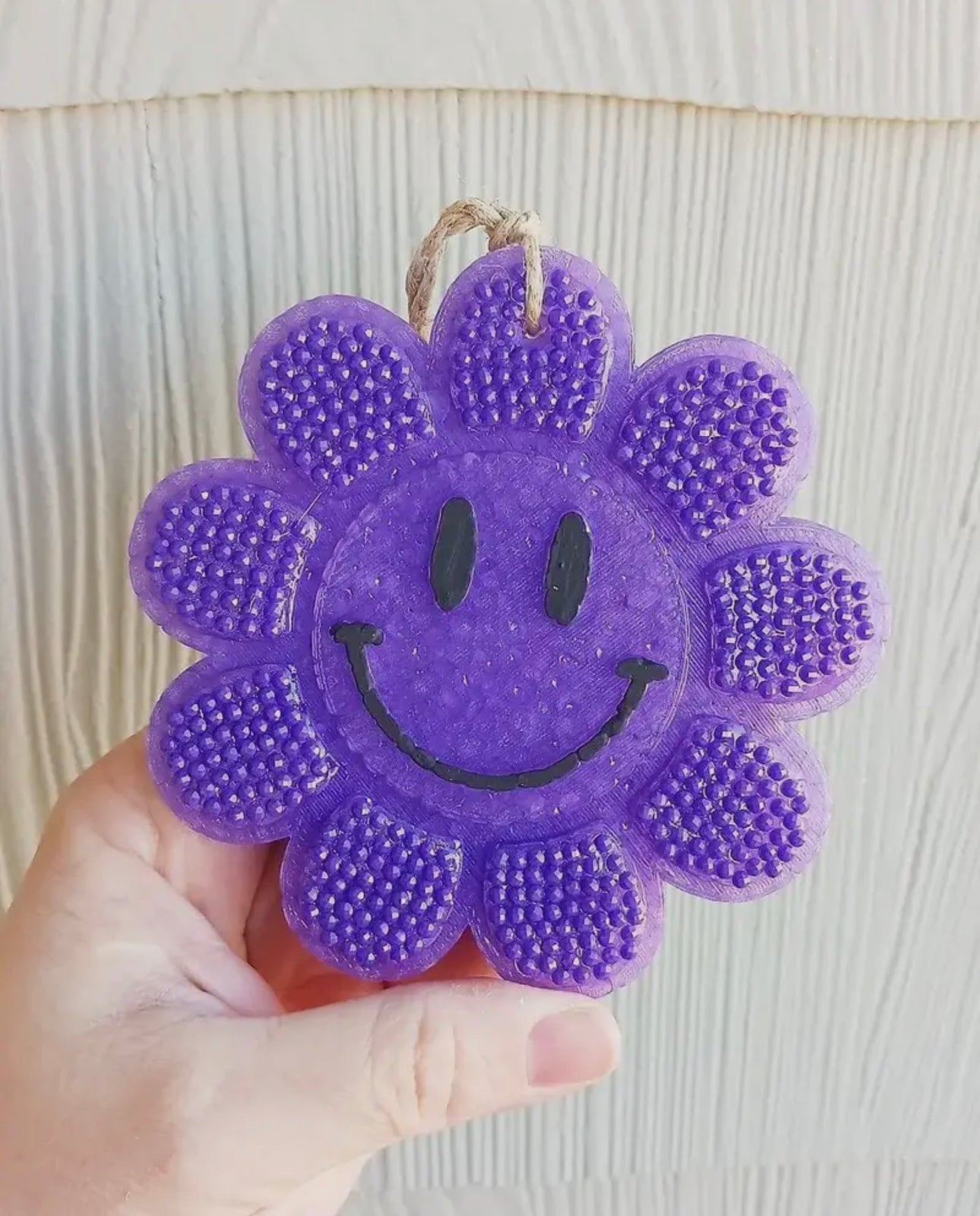 Bling Smiley Flower Car Freshie