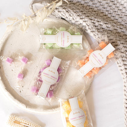 Mini Sugar Cube Candy Scrub Pack