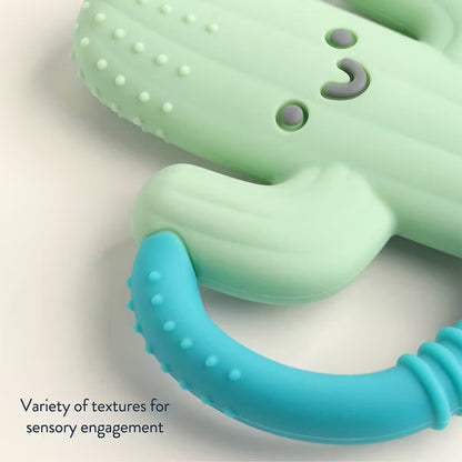 Itzy Ritzy Chew Crew Teether - Cooper the Cactus