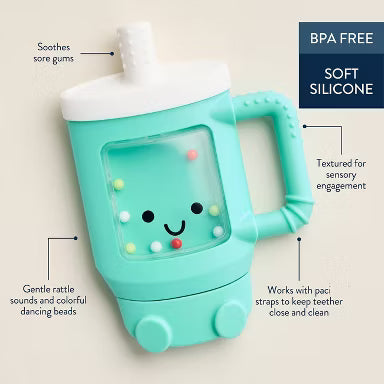 Itzy Ritzy Sweetie Shake Teether - Travel Cup