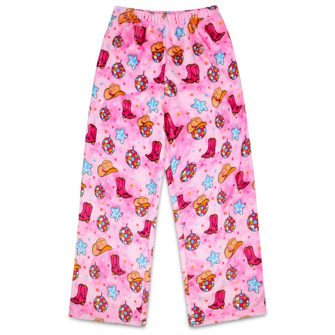 Youth Disco Cowgirl Plush Pants