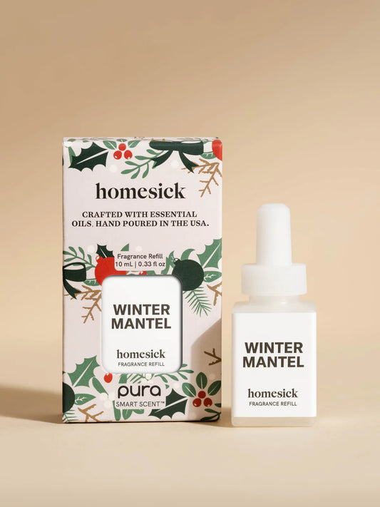 Pura Home Smart Vial - Homesick Winter Mantel