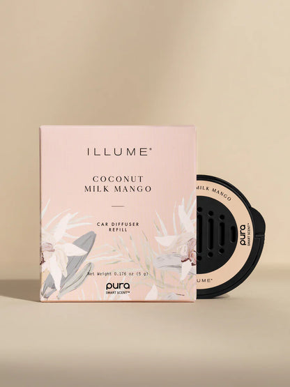 Pura Car Fragrance - Illume Coconut Milk Mango