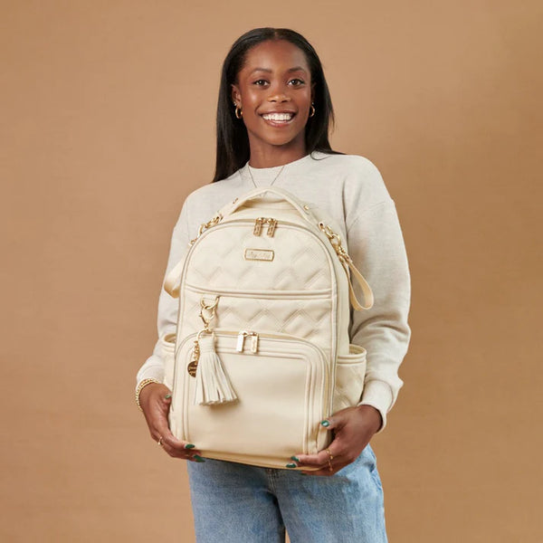 Boss Plus™ Large Diaper Bag Backpack - Milk & Honey