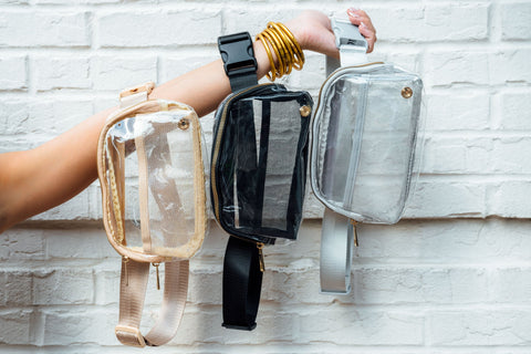 The Lauren Clear Belt Bag