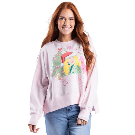 Sparkle & Shine Pink Crew Neck Sweatshirt