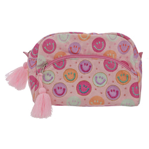 Smiley Dancer Large Zipper Pouch