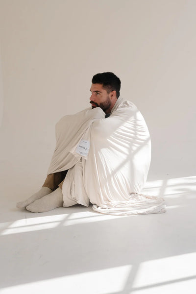 Bone Bamboo Blanket