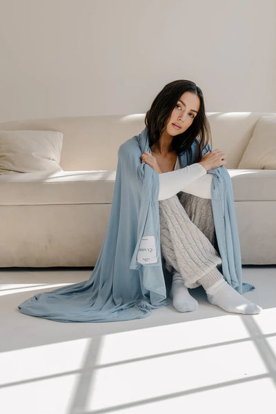 Sky Bamboo Blanket