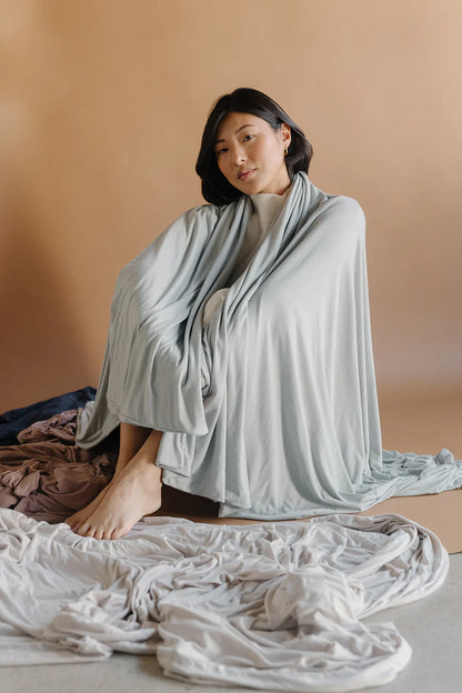 Sage Bamboo Blanket