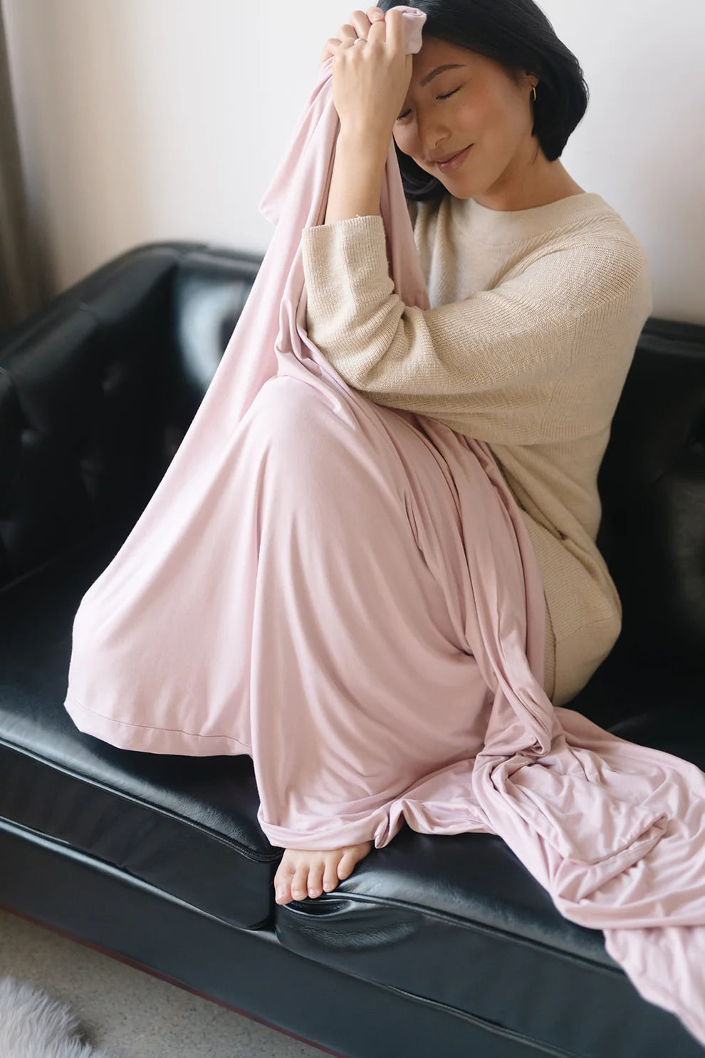Blush Bamboo Blanket