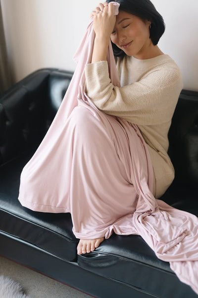 Blush Bamboo Blanket