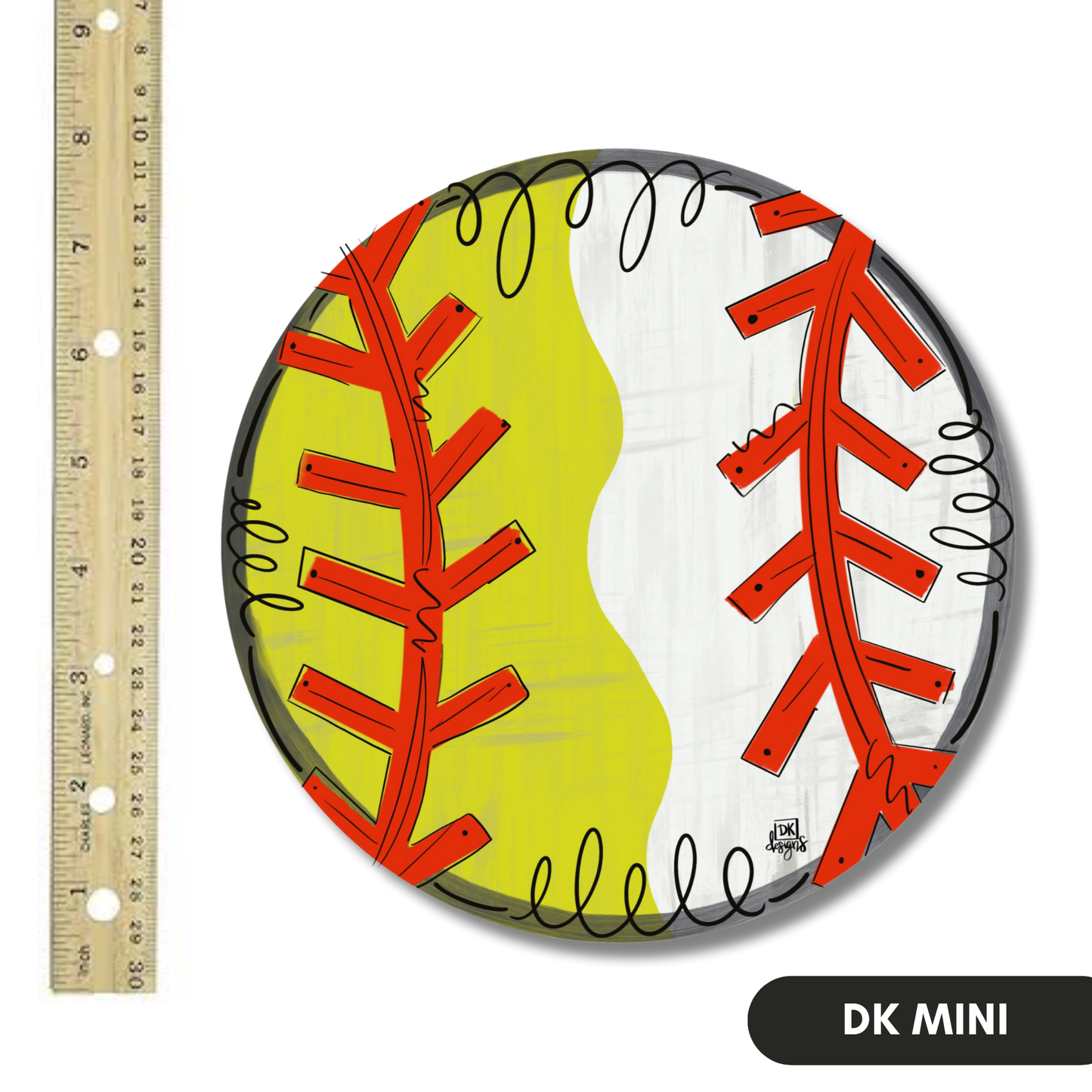 Baseball / Softball Mini by DK Designs Georgia