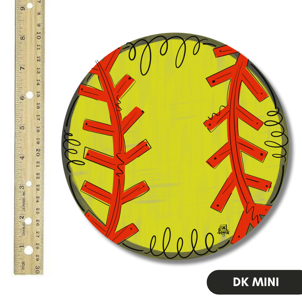 Softball Mini by DK Designs Georgia