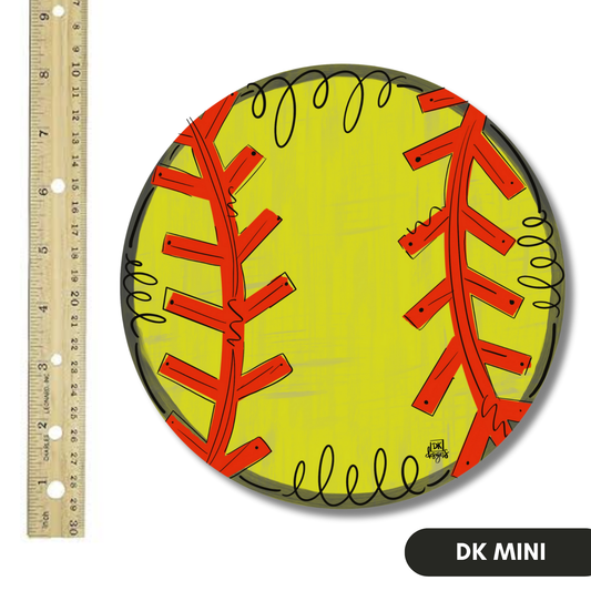 Softball Mini by DK Designs Georgia