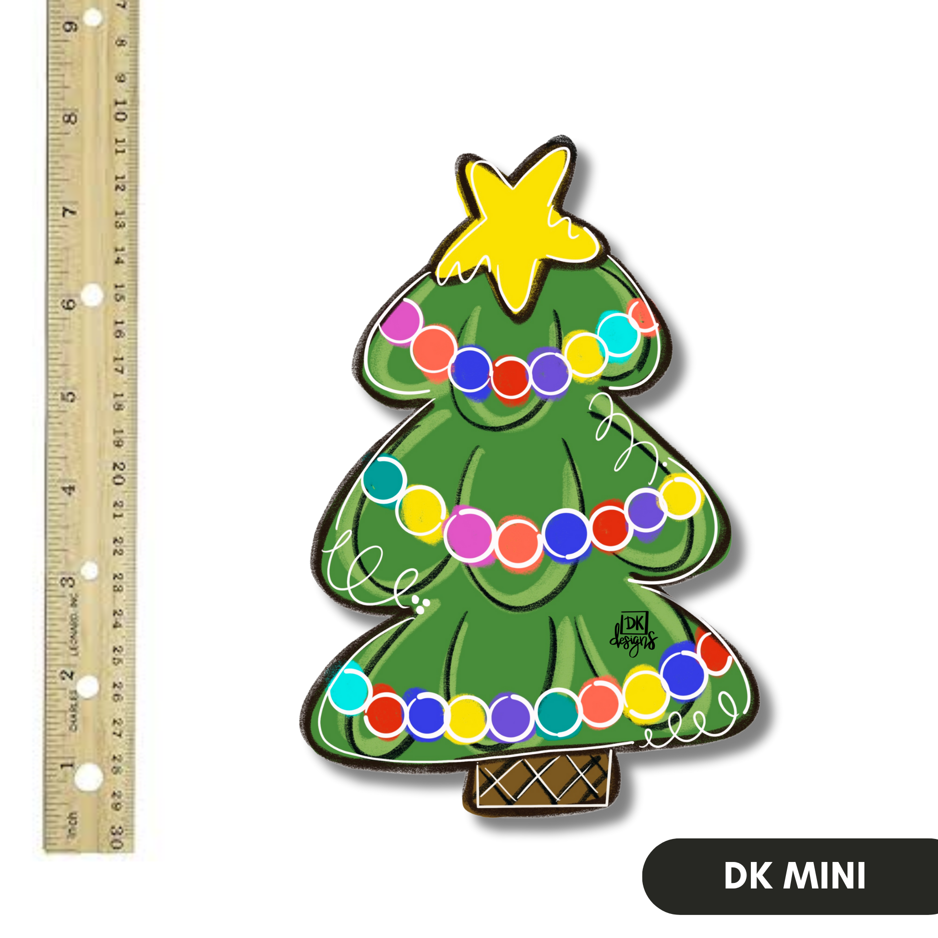 Colorful Tree Mini by DK Designs Georgia