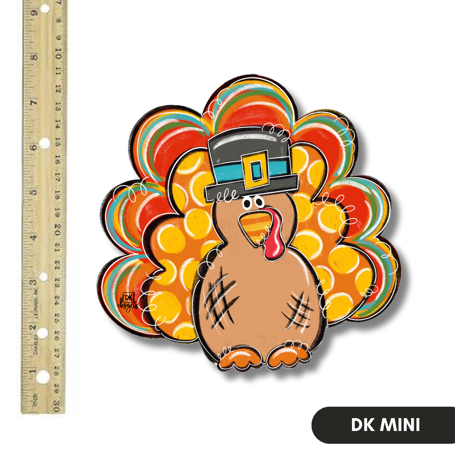 Turkey Mini by DK Designs Georgia