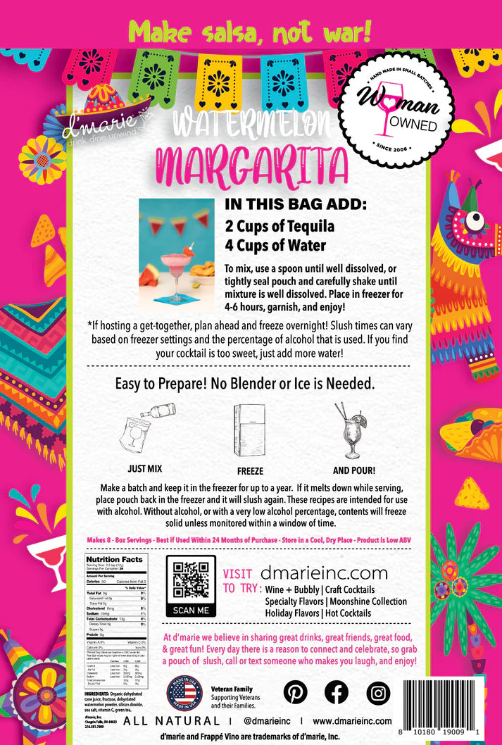 Watermelon Margarita Slush Mix