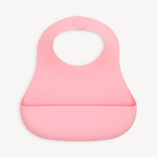 Magnetic Me Blush Pink Silicone Bib