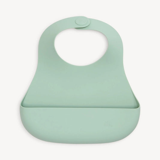 Magnetic Me Misty Green Silicone Bib
