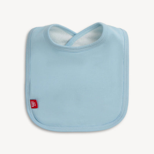 Magnetic Me Baby Blue Reversible Bib
