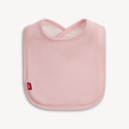 Magnetic Me Pink Dogwood Reversible Bib