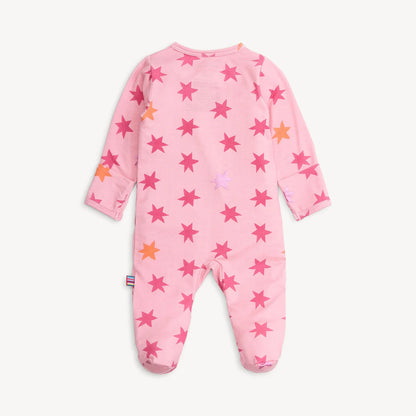 Magnetic Me Pink Cosmic Confetti Footie