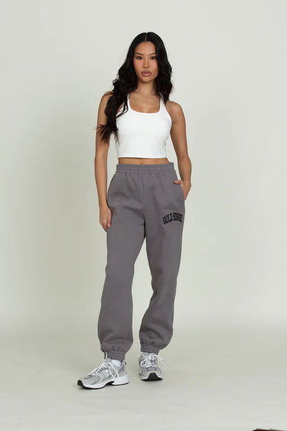 Gold Hinge Obsidian Grey Sweatpants