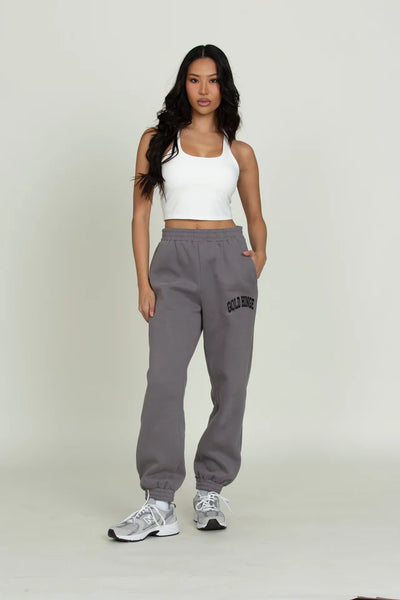 Gold Hinge Obsidian Grey Sweatpants