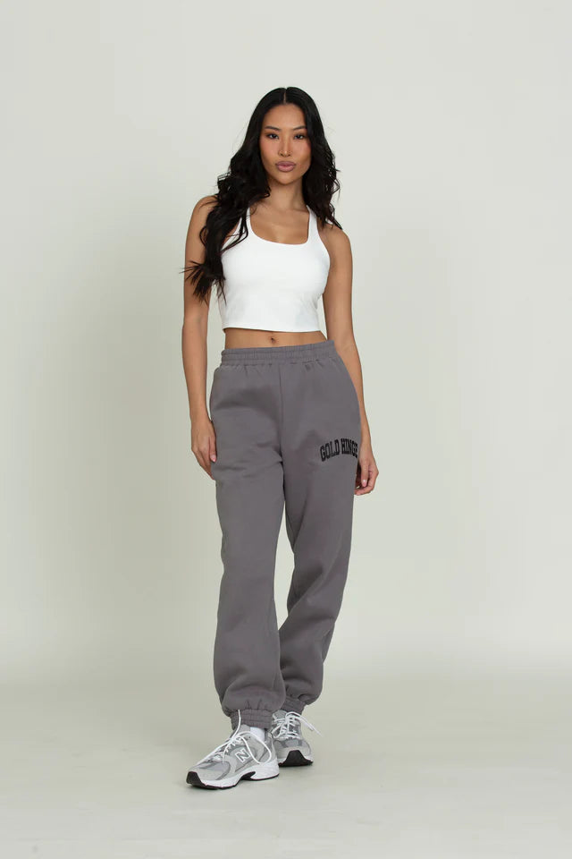 Gold Hinge Obsidian Grey Sweatpants